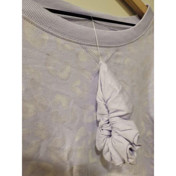 Splendid Sundown Jada Leopard Pullover with Matching Hair Tie - Picture 5 of 9